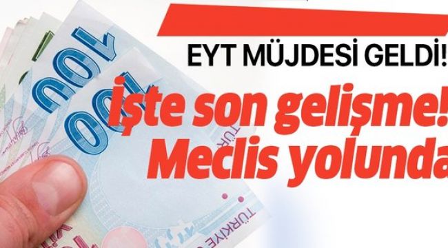 EYT Meclis yolunda