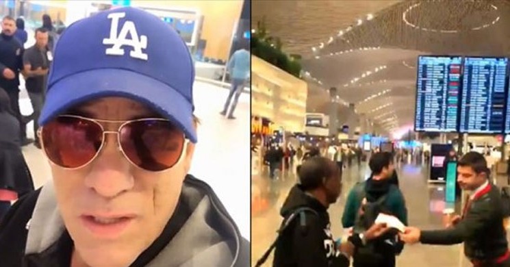 Amerikalı Oyuncu Robert Davi, İstanbul Havalimanı'na Hayran Kaldı