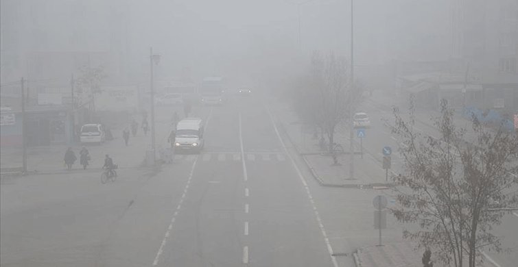 Erzurum ve Iğdır'da Hava Ulaşımına Sis Engel Oldu