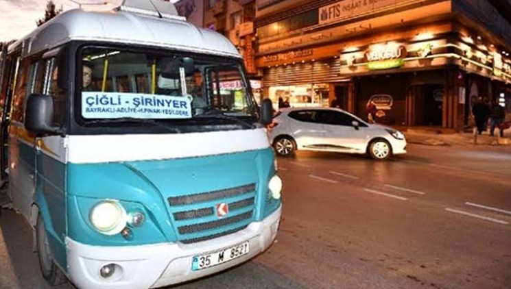İzmir'de Dolmuş Fiyatlarına Zam Yapıldı!