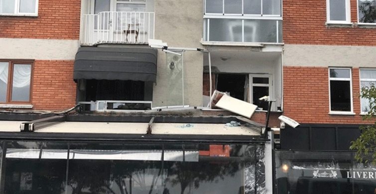 Samsun'da Doğal Gaz Patlaması Sonucu Bir Kişi Yaralandı