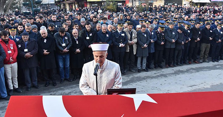 Şehit Polis, Son Yolculuğuna Uğurlandı