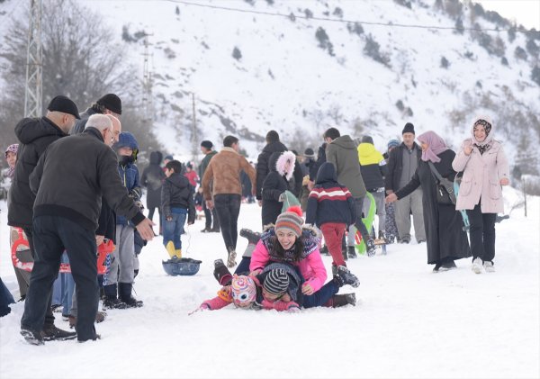 Bilecik'te kızak festivali