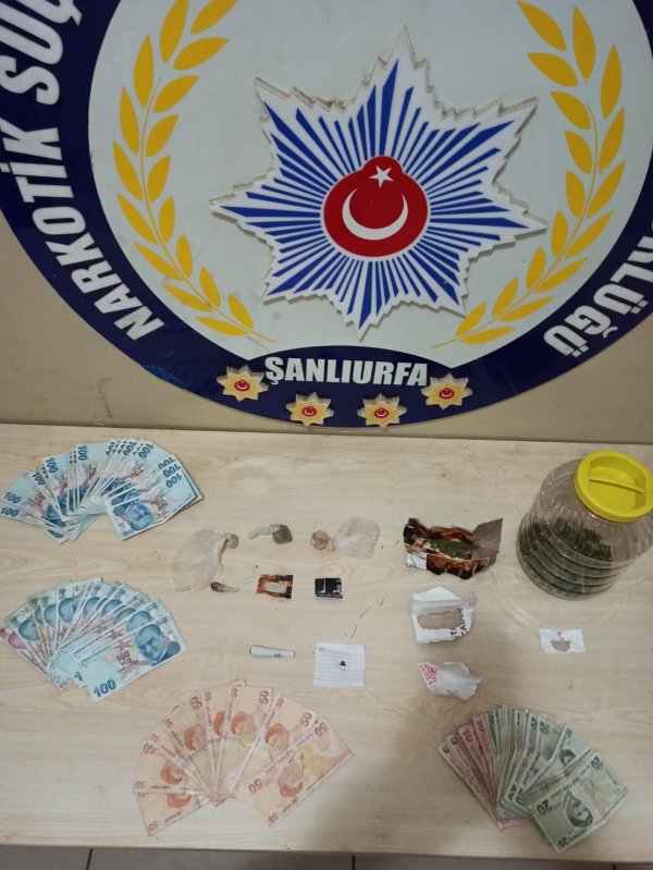 Şanlıurfa’da uyuşturucu operasyonu: 9 tutuklama