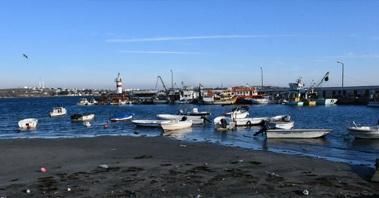 Tekirdağ Sahilinde Deniz 30 Metre Çekildi