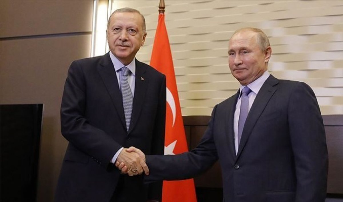 Cumhurbaşkanı Erdoğan, Putin ile görüştü