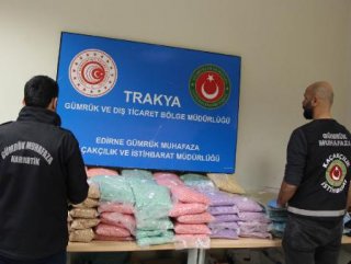 Edirne'de 100 milyon değerinde uyuşturucu operasyonu