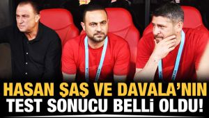 Hasan Şaş ve Ümit Davala'nın test sonucu belli oldu