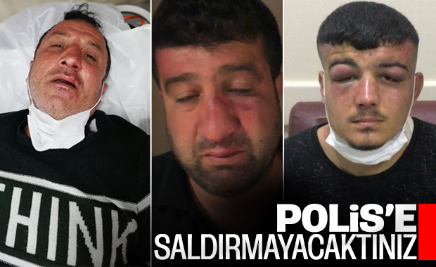 Küçükçekmece'de polise saldıranların son hali