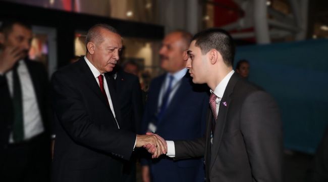 Mert Şener, Cumhurbaşkanı Erdoğan’ı ziyaret etti