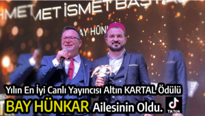 Bay Hünkar Yılın En İyi Canlı Yayıncısı Atın Kartal Ödülünün Yeni Sahibi Oldu.